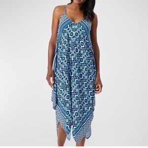 Tommy Bahama Blue Asymmetrical dress/cover up